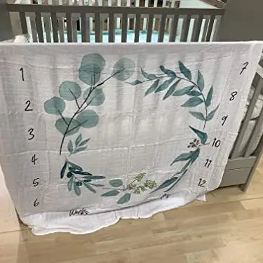 Eucalyptus Milestone Blanket