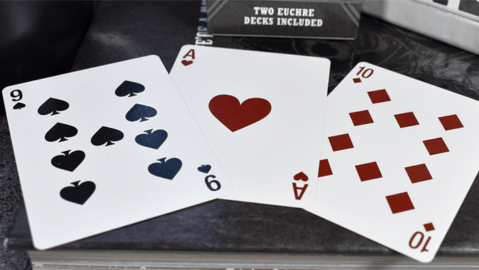 PlayingCardDecks.com-Euchre Loner Hand Playing Cards LPCC