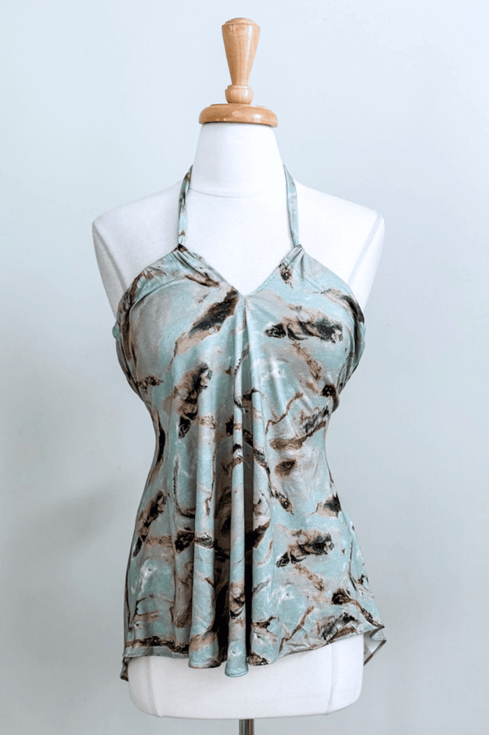 Evermore Top in Min Bark Eco Vero from Diane Kroe