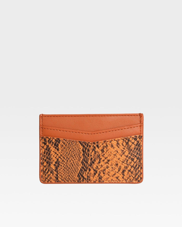 PY Card Holder Wallet in Brown