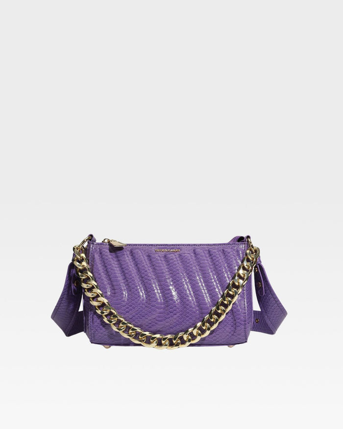 PY Shoulder Bag in Purple