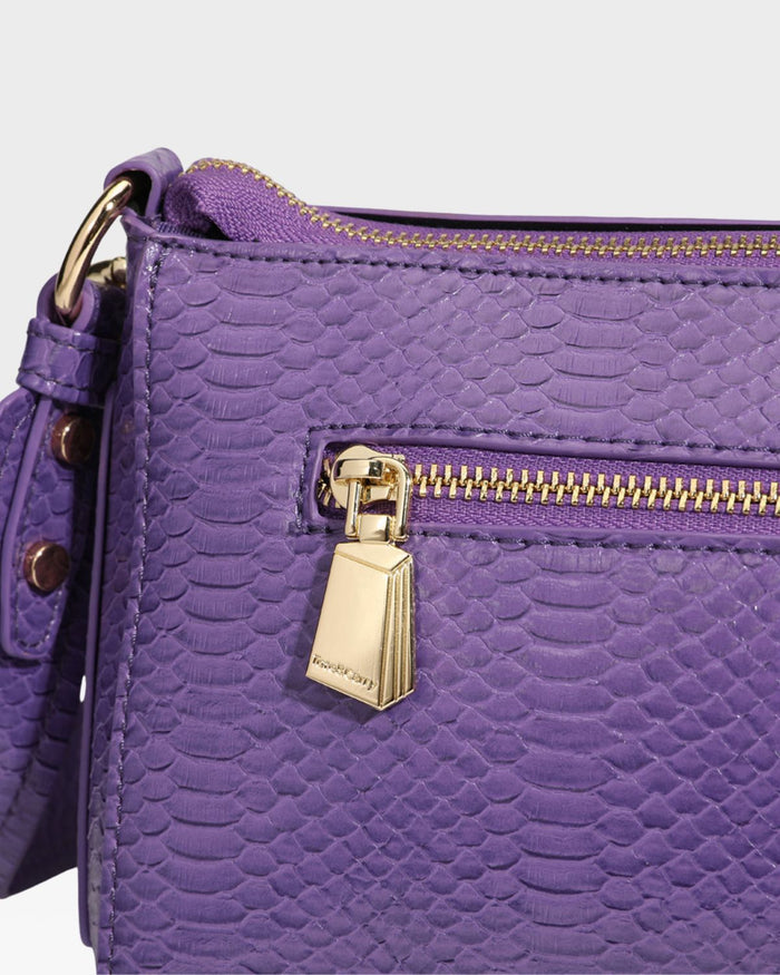 PY Shoulder Bag in Purple