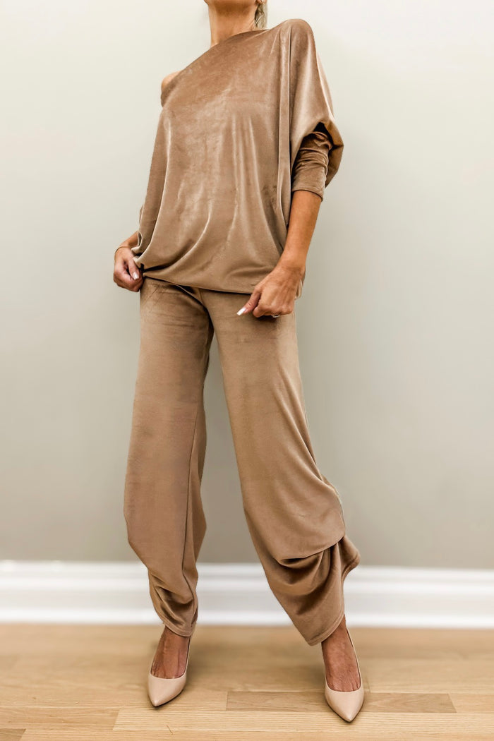 Copper Velvet Explore More Sweatshirt from Diane Kroe