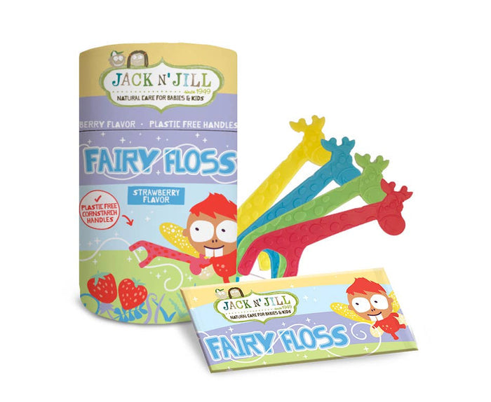 Fairy Floss Dental Flossers - 30 pack