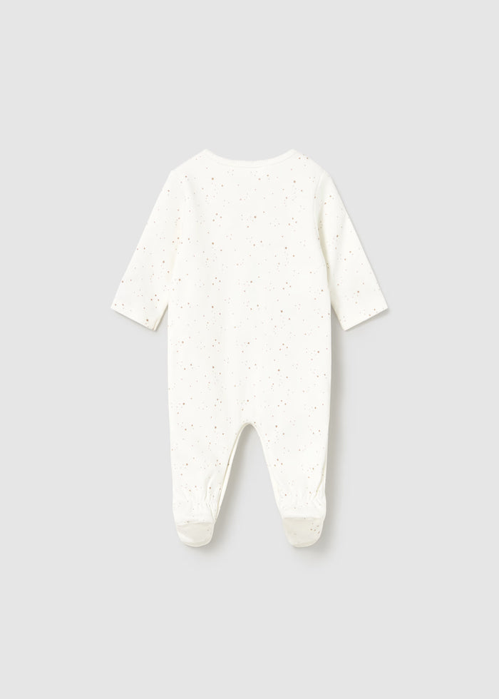 Fairy Princess Applique Kimono Dot Footie