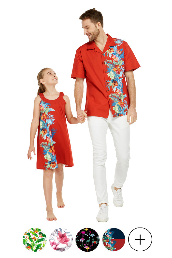 Father Daughter Mahina Set in Cotton