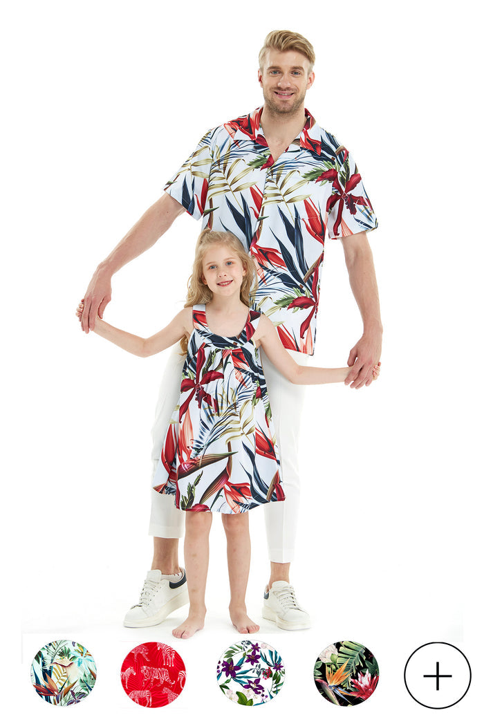 Father Daughter Mahina Set in Quick Dry