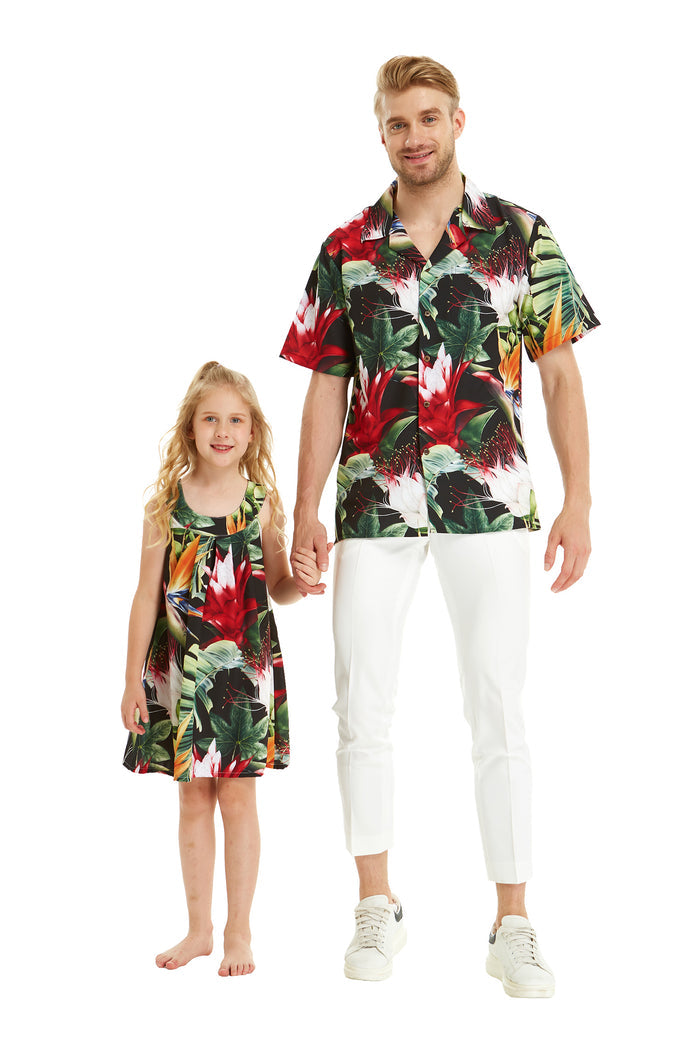 Father Daughter Mahina Set in Quick Dry