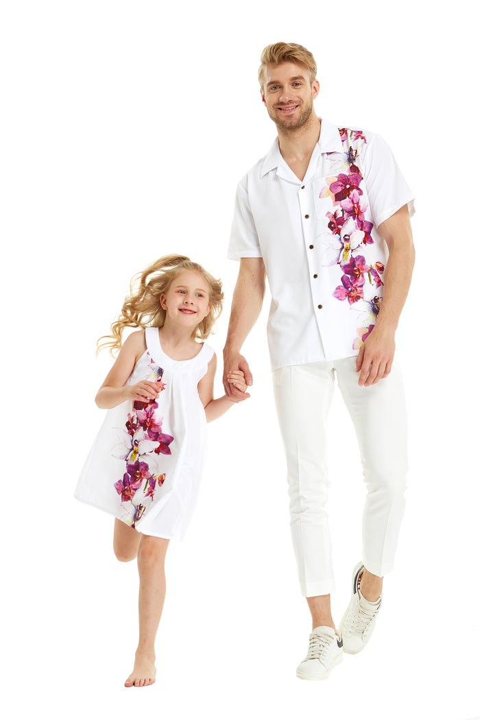 Father Daughter Mahina Set in Quick Dry