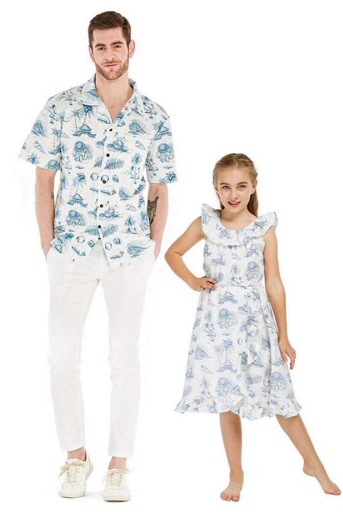Father Daughter Maui Set in Cotton