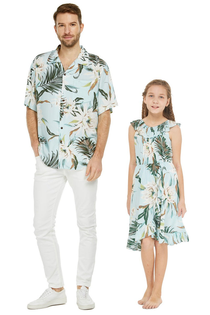 Father Daughter Maui Set in Rayon