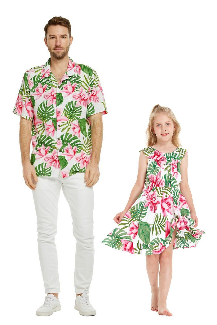 Father Daughter Maui Set in Rayon