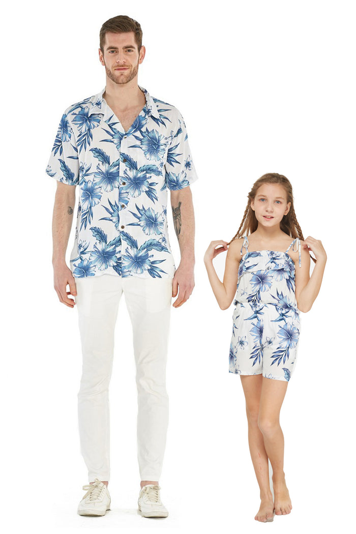 Father Daughter Molokai Set in Rayon