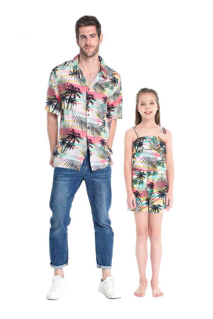 Father Daughter Molokai Set in Rayon