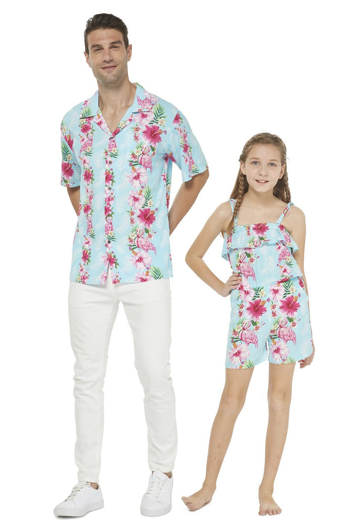 Father Daughter Molokai Set in Rayon