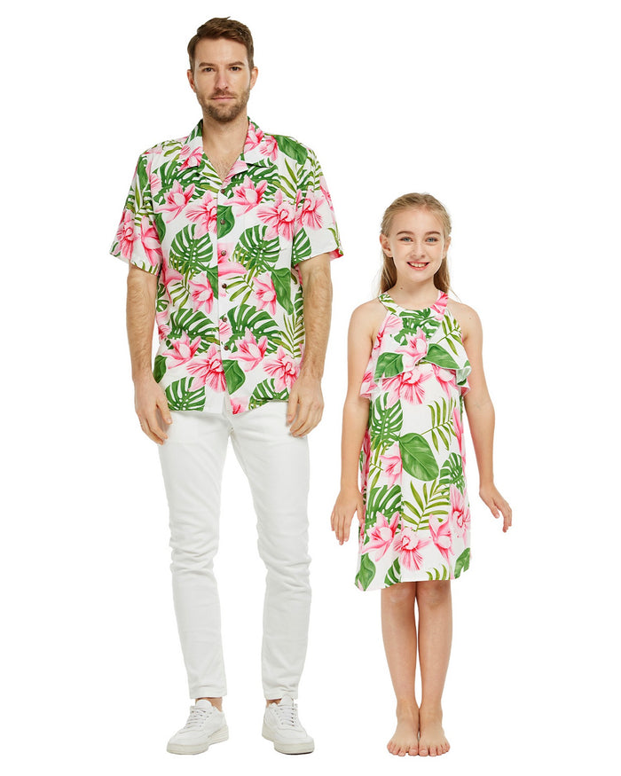 Father Daughter Nani Set in Rayon