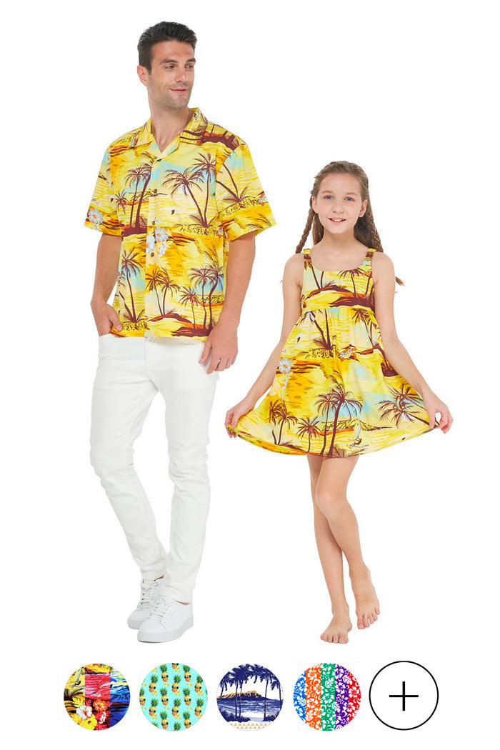 Father Daughter Niihau Set