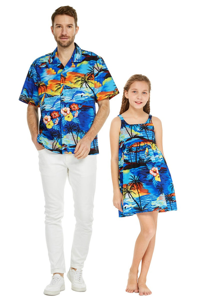 Father Daughter Niihau Set