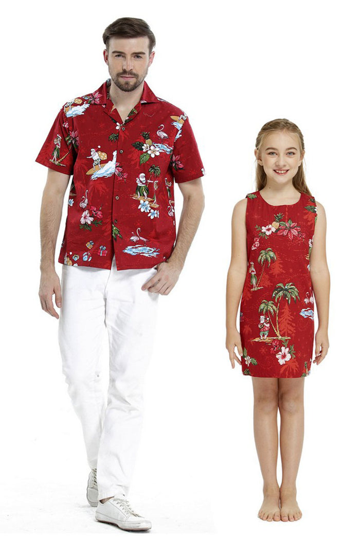 Father Daughter Wai Set in Cotton