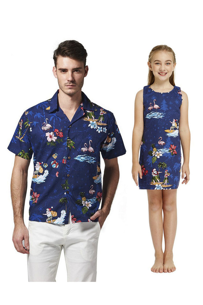 Father Daughter Wai Set in Cotton