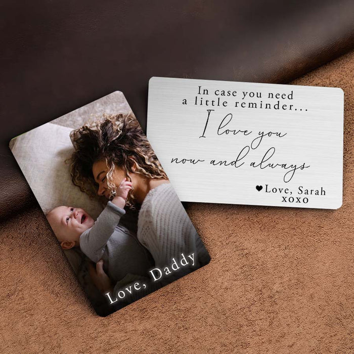 Father’s Day Wallet Card | 1st Fathers Day Gift