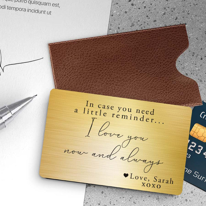 Father’s Day Wallet Card | 1st Fathers Day Gift