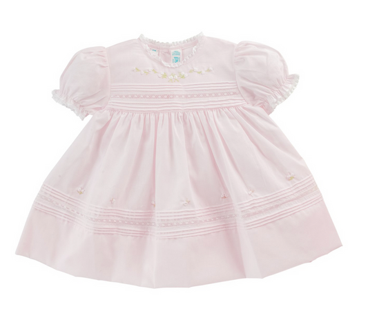 Feltman Pink Floral Bullions Dress