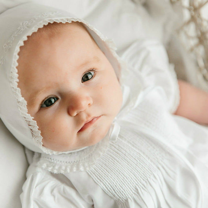 Feltman White Ruffle Lace Collar Set