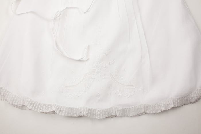 Feltman White Ruffle Lace Collar Set