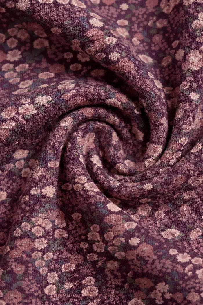 Fig Floral Wrap Top and Bloomer Set