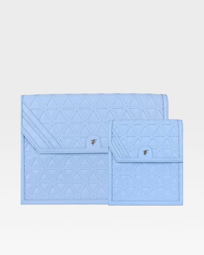 Woven Harmony Set in Baby Blue