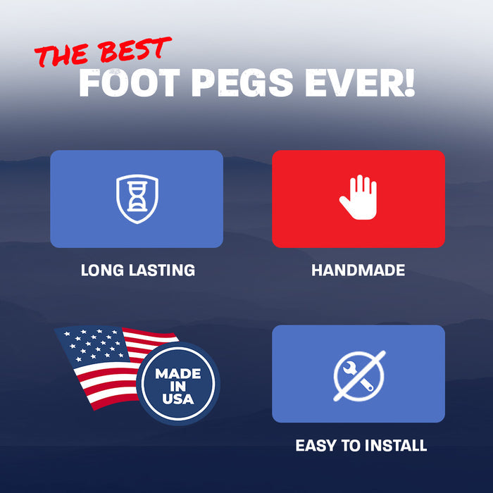Flag Gladiator Foot Pegs