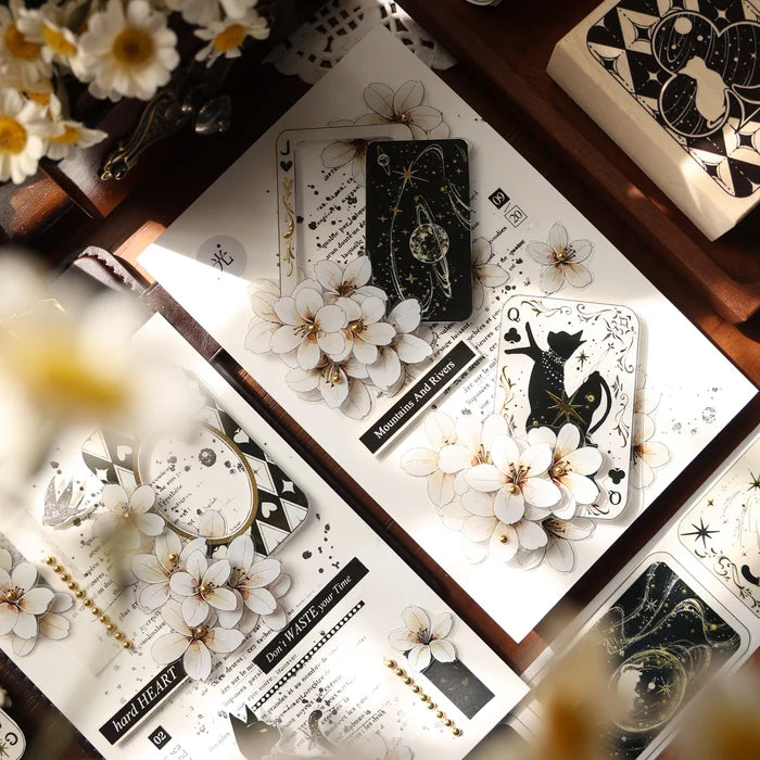 Floral Decorative Tape Rolls- Astral Deck Chronicles