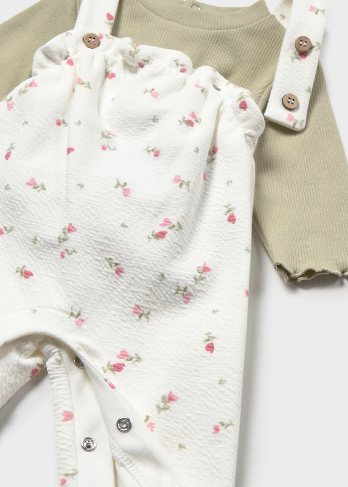 Floral Overall Set