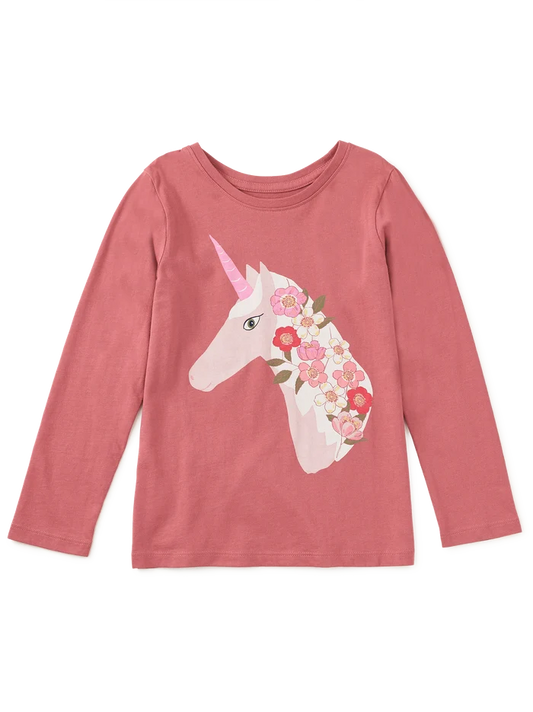 Floral Unicorn Tee