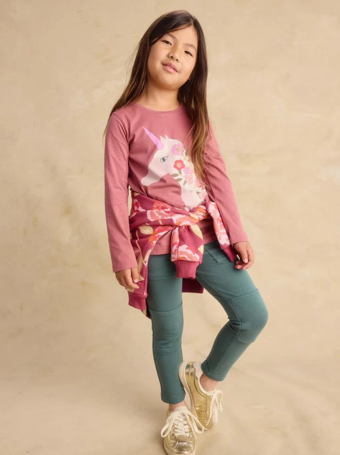 Floral Unicorn Tee