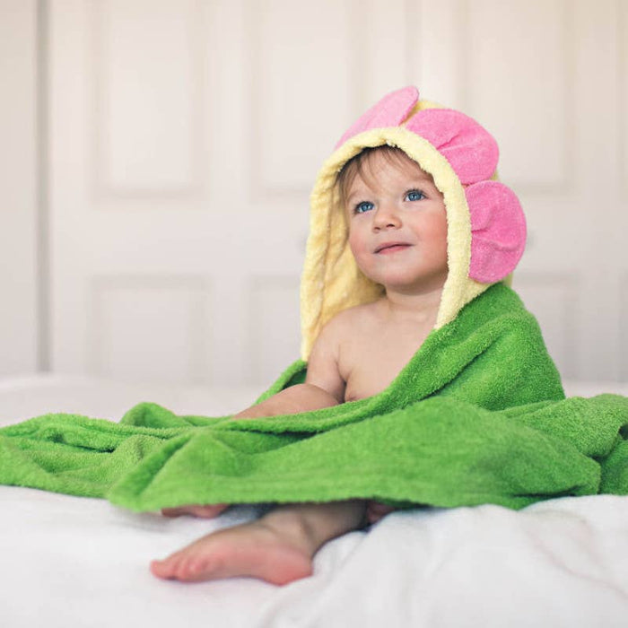 Flower Hooded Towel for Toddlers