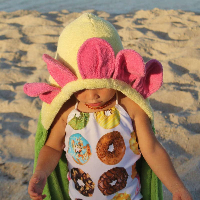 Flower Hooded Towel for Toddlers
