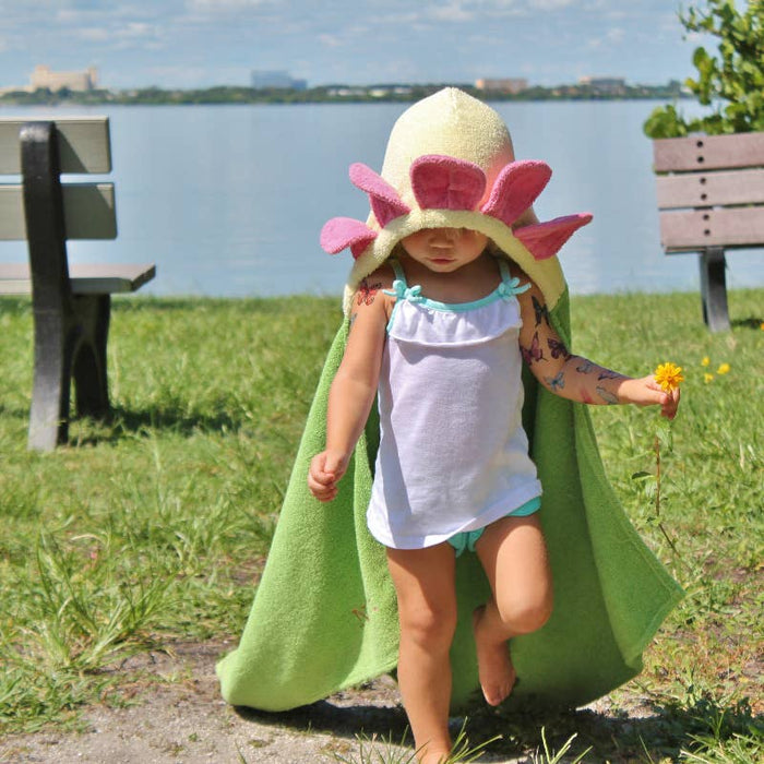 Flower Hooded Towel for Toddlers