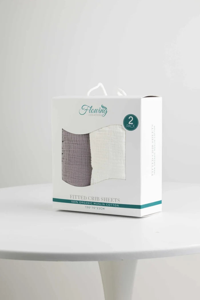 Flowing Creations Crib Sheet Set