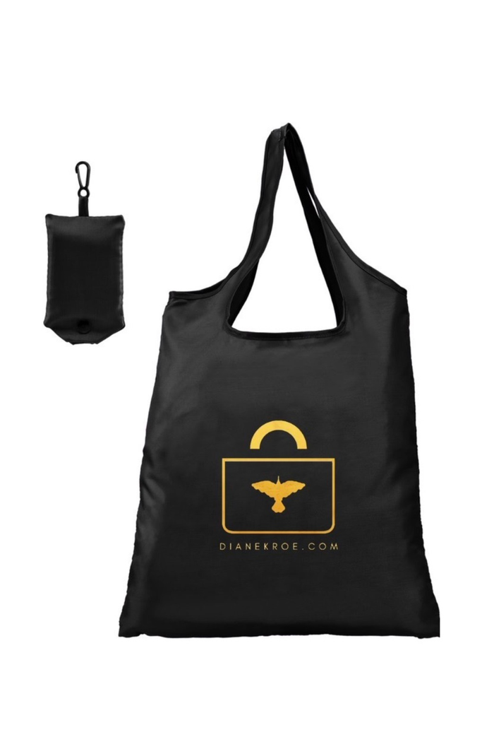 Foldable Tote Accessory from Diane Kroe