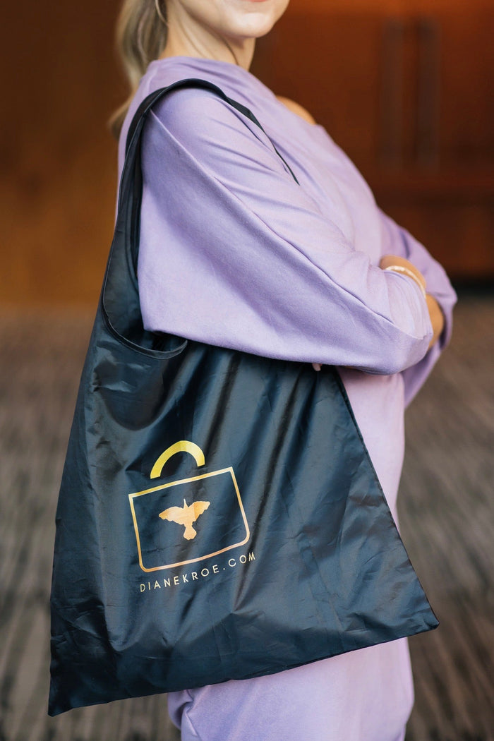 Foldable Tote Accessory from Diane Kroe