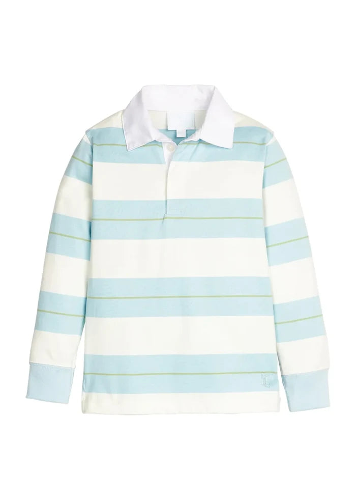 Fondren Stripe Rugby Polo