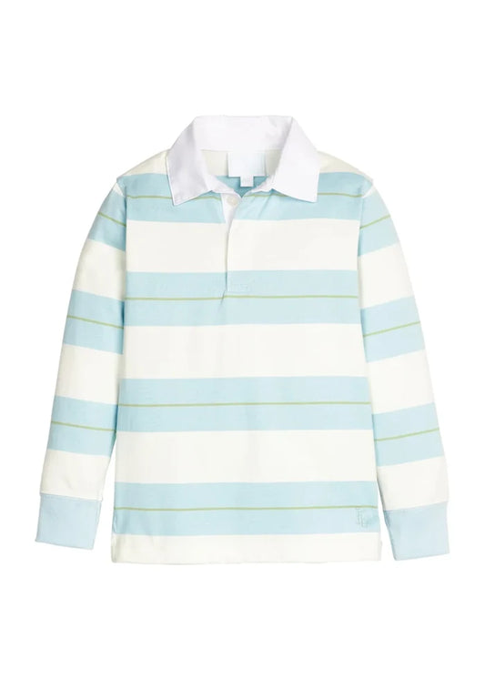 Fondren Stripe Rugby Polo