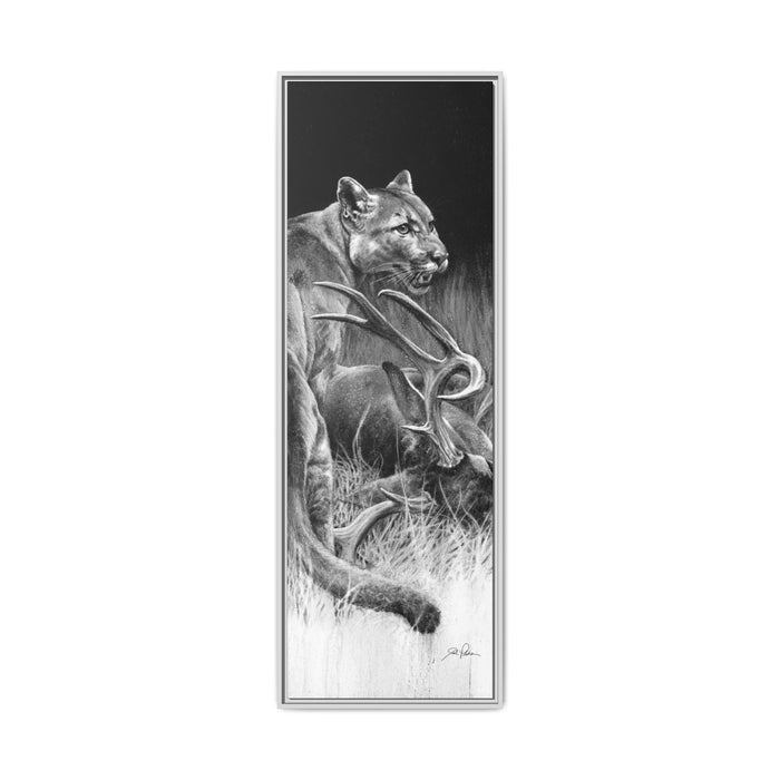 20" x 60" (Vertical) / White / 1.25"