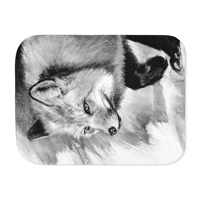 "Fox" Sherpa Blanket.