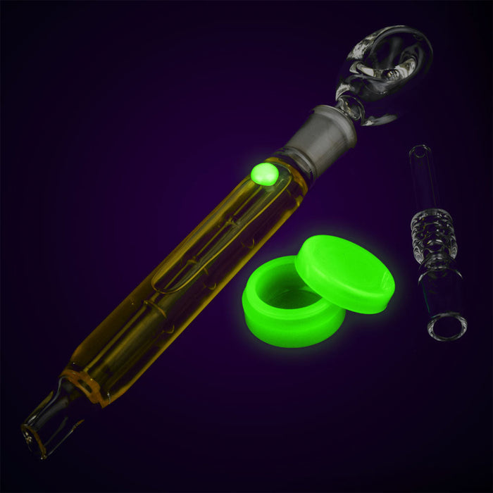 Freezable Glycerin Nectar Collector & Spoon Pipe