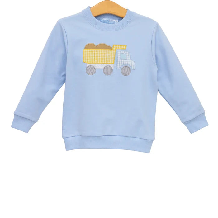 French Terry Dump Truck Pullover