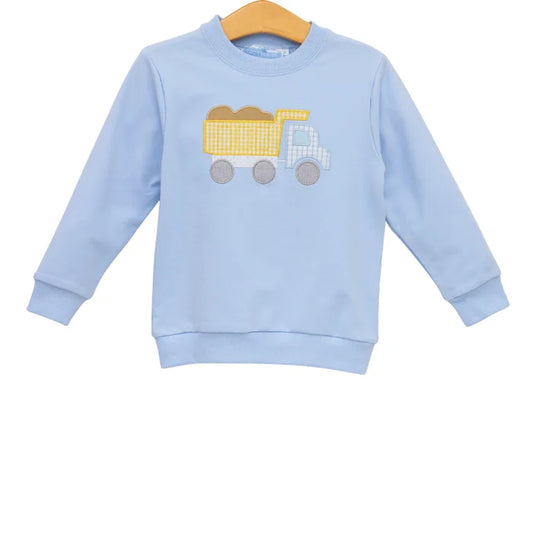 French Terry Dump Truck Pullover