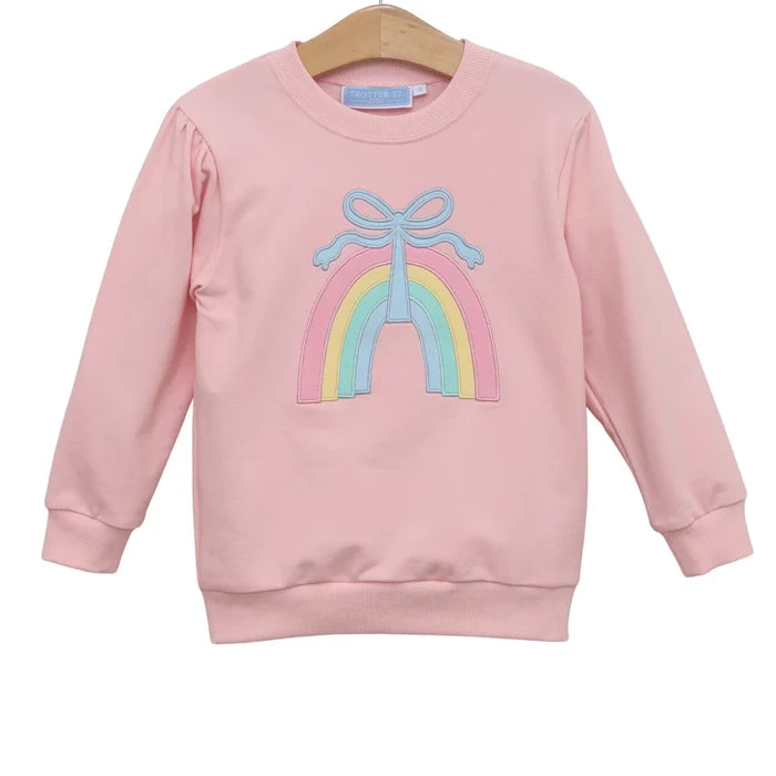 French Terry Rainbow Pullover